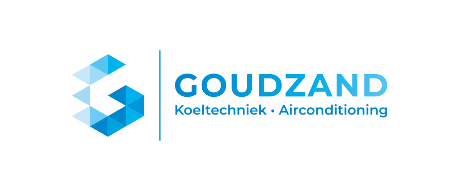 Logo ontwerp Goudzand Koeltechniek en Airconditioning in Badhoeverdorp