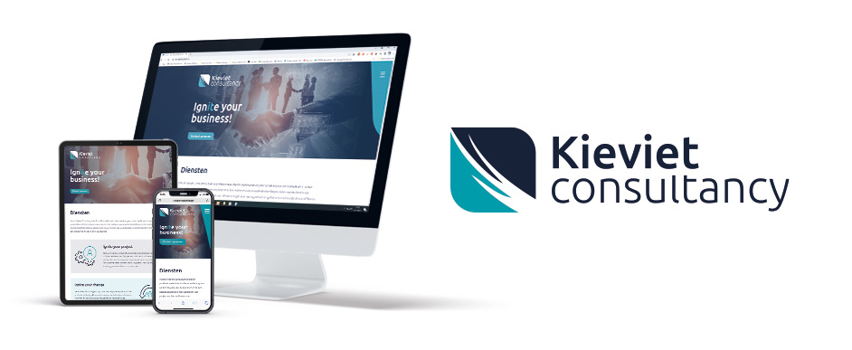 Custom Wordpress website ontwerp voor Kieviet Consultancy