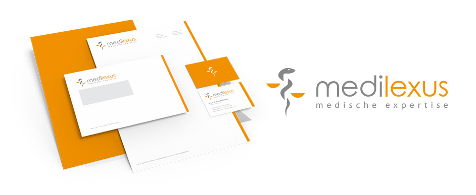 Ontwerp logo en huisstijl Medilexus BV