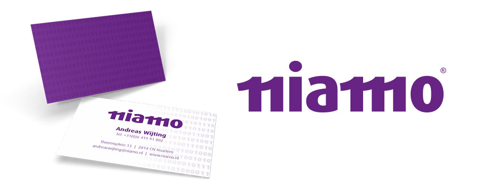 Ontwerp logo en visitekaartje ontwerp Niamo