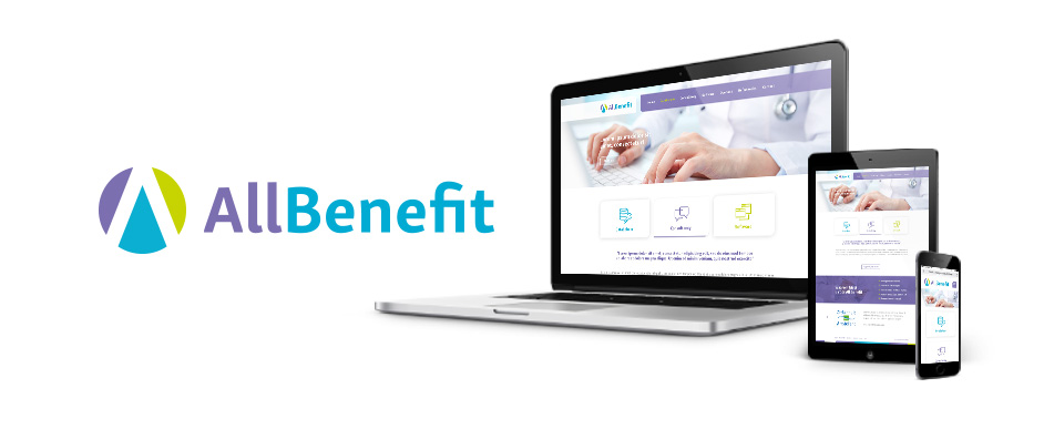 Logo, huisstijl en website ontwerp All Benefit