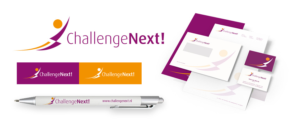 Logo en huisstijl ontwerpen voor Challenge Next